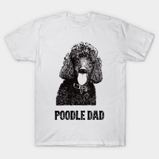 Poodle Dad Standard Poodle T-Shirt